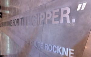 Let's Win One For the Gipper - Knute Rockne