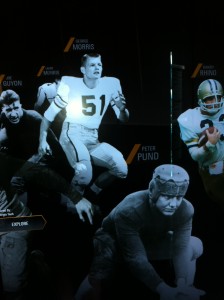 Inductees in College football hall of fame