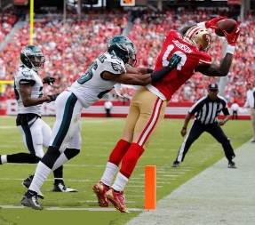 how many feet in bounds to make a catch